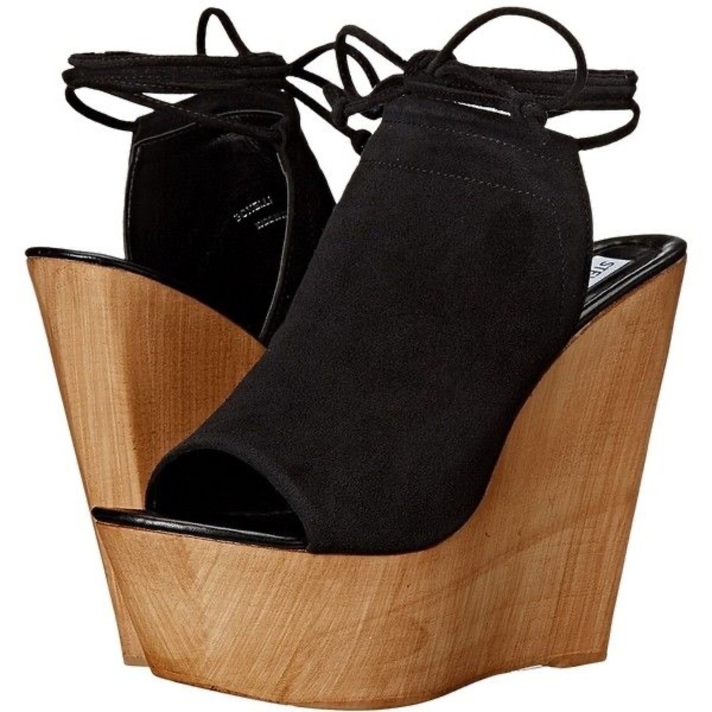 Steve Madden Tie-up wedges